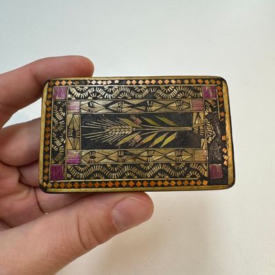 Two lacquered rectangular snuff boxes, Qajar and Ottoman Empire, 19th C. — 照片 26