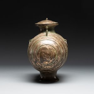 Two large Chinese archaistic bronze rhino- and melon-form vessels, 20th C. — foto 10