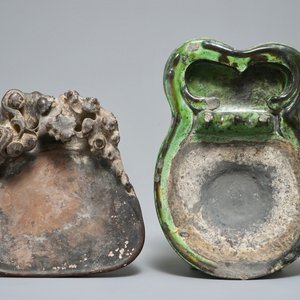 Two large Chinese Duan ink stones, 19/20th C. — 照片 6