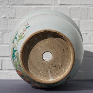 Two large Chinese famille rose jardinières, 19th C. — 照片 11