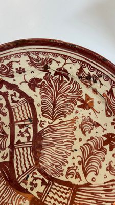 Two large Hispano-Moresque lustre-glazed dishes with a bird, Valencia or Manises, Spain, late 16th C. — 照片 22