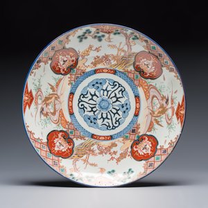 Two large Japanese Imari dishes, Chenghua mark, 17/19th C. — photo 4