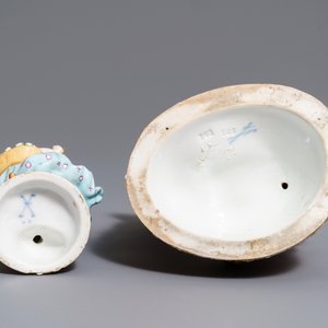 Two Meissen porcelain groups, Germany, 19/20th C. — 照片 6