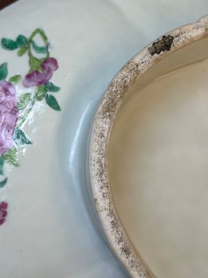 Two oval Chinese Canton famille rose tazzas, 19th C. — 照片 8