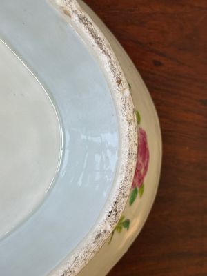 Two oval Chinese Canton famille rose tazzas, 19th C. — 照片 9