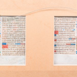 Two pages from an illuminated manuscript, possibly a Book of Hours, probably Flemish, 16th C. — 照片 4