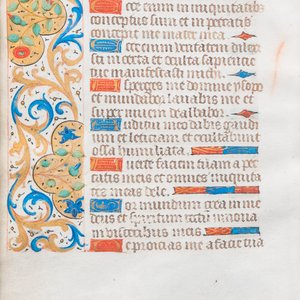 Two pages from an illuminated manuscript, possibly a Book of Hours, probably Flemish, 16th C. — 照片 6