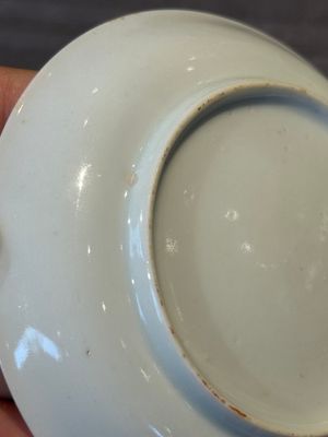 Two pairs of Chinese famille rose cups and saucers with pheasants and roosters, Yongzheng/Qianlong — photo 33