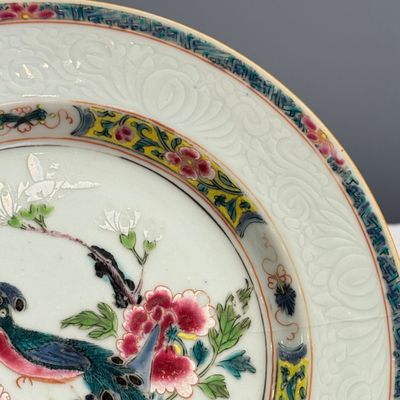 Two pairs of Chinese famille rose plates — foto 6