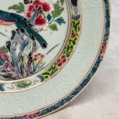 Two pairs of Chinese famille rose plates — foto 7