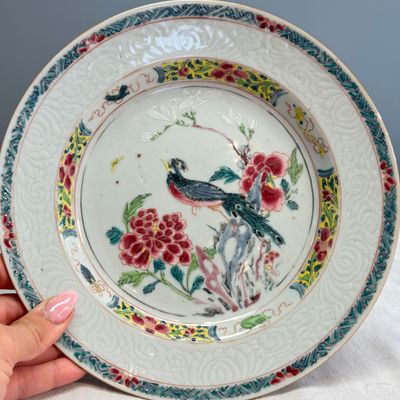 Two pairs of Chinese famille rose plates — foto 12