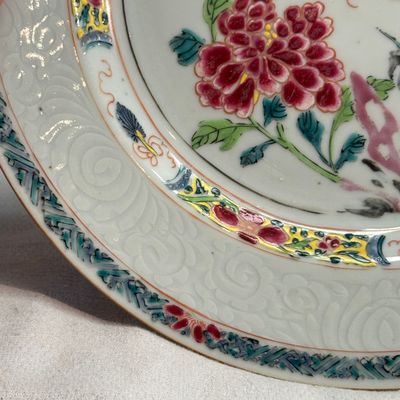 Two pairs of Chinese famille rose plates — foto 13
