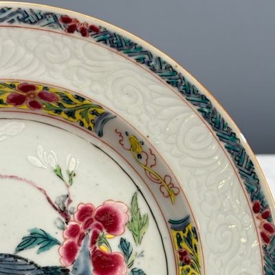 Two pairs of Chinese famille rose plates — foto 15