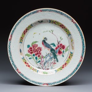 Two pairs of Chinese famille rose plates — foto 2