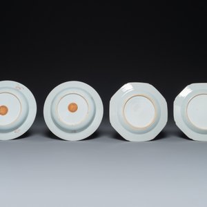 Two pairs of Chinese famille rose plates, Yongzheng/Qianlong — 照片 2