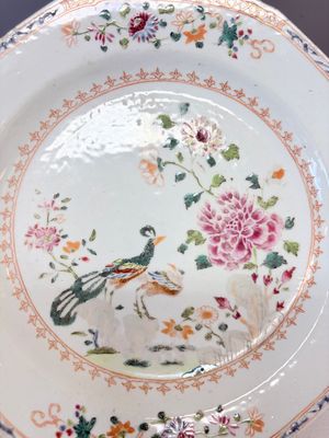 Two pairs of Chinese famille rose plates — foto 15