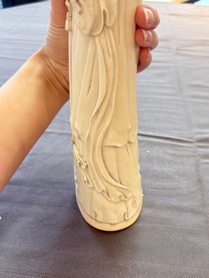 Two pairs of Chinese ivory 'elegant beauty' carvings, 'Da Hai 大海' mark, 19/20th C. — 照片 27