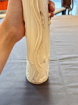 Two pairs of Chinese ivory 'elegant beauty' carvings, 'Da Hai 大海' mark, 19/20th C. — 照片 33