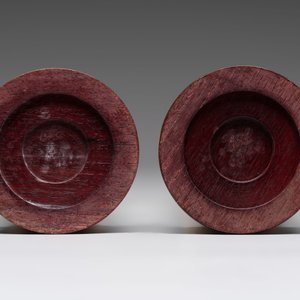 Two pairs of Chinese ivory 'elegant beauty' carvings, 'Da Hai 大海' mark, 19/20th C. — 照片 13