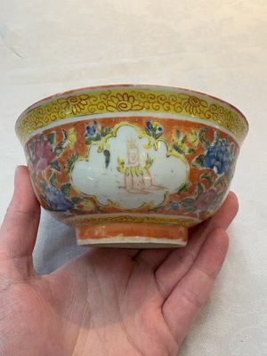 Two pairs of Chinese polychrome Bencharong bowls for the Thai market, 19th C. — photo 22