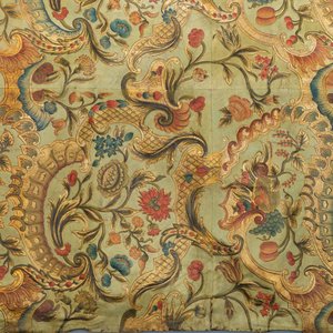 Two panels of embossed and gilded leather wallpaper, The Low Countries, 18th C. — photo 5