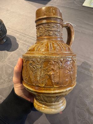 Two Raeren stoneware jugs, late 16th C. — photo 6