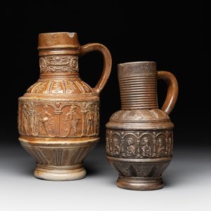Two Raeren stoneware jugs, late 16th C. — photo 1