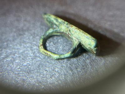 Two Roman bronze stamps inscribed 'SOFRONI' and 'DISUC', ca. 2nd C. — 照片 5