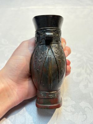 Two small Chinese bronze archaistic vases, Yuan/Ming — photo 4