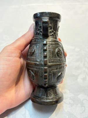 Two small Chinese bronze archaistic vases, Yuan/Ming — photo 8