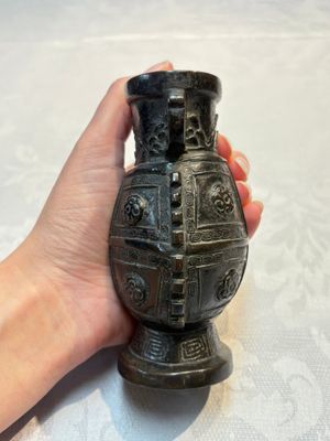 Two small Chinese bronze archaistic vases, Yuan/Ming — photo 10