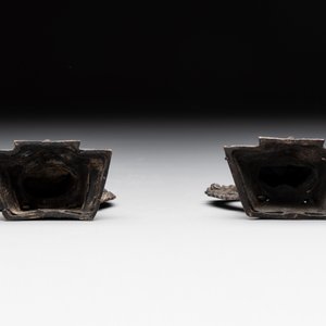Two small Sino-Tibetan bronze Buddhas, 19/20th C. — photo 6