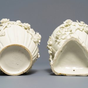 Two soft paste porcelain pot-pourri vases, Saint-Cloud, France, 18th C. — 照片 6