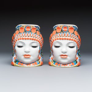 Two Soviet Lomonosov porcelain jugs, Natalie Danko — foto 1