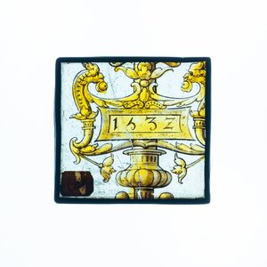 Two stained glass fragments, Flanders or France, one dated 1532 — 照片 3