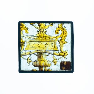 Two stained glass fragments, Flanders or France, one dated 1532 — 照片 4