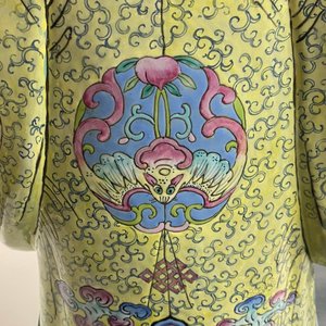 Two tall Chinese famille rose 'Star god' figures, 19th C. — photo 33