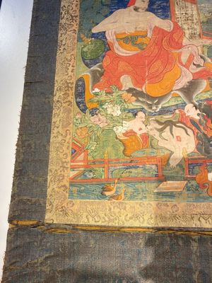 Two thangkas depicting Chakrasamvara and a Shambhala king, Tibet, 18/19th C. — 照片 2