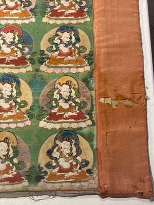 Two thangkas depicting Chakrasamvara and a Shambhala king, Tibet, 18/19th C. — 照片 23