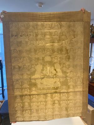 Two thangkas depicting Chakrasamvara and a Shambhala king, Tibet, 18/19th C. — 照片 25