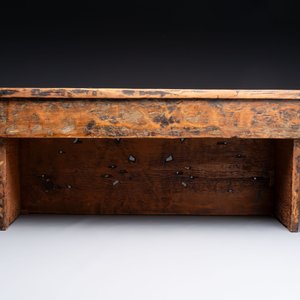 Two Tibetan polychromed wooden folding tables with dragon design, 19/20th C. — photo 4