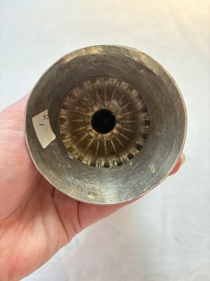 Two Tibetan silver butter lamps, 19th C. — photo 11