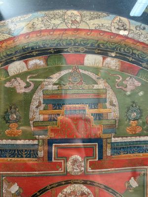Two Tibetan thangkas, 19th C. — photo 11