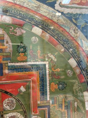 Two Tibetan thangkas, 19th C. — photo 12