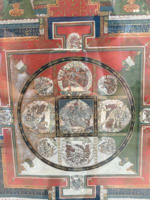 Two Tibetan thangkas, 19th C. — photo 15