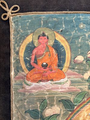 Two Tibetan thangkas, 19th C. — photo 19