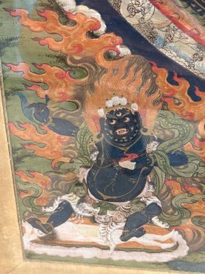 Two Tibetan thangkas, 19th C. — photo 6