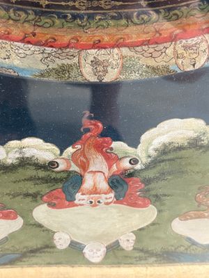 Two Tibetan thangkas, 19th C. — photo 7