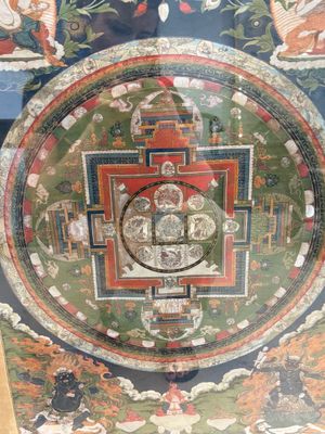 Two Tibetan thangkas, 19th C. — photo 8