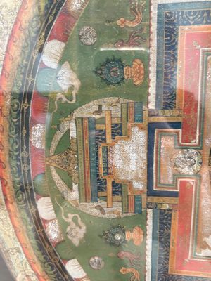 Two Tibetan thangkas, 19th C. — photo 9